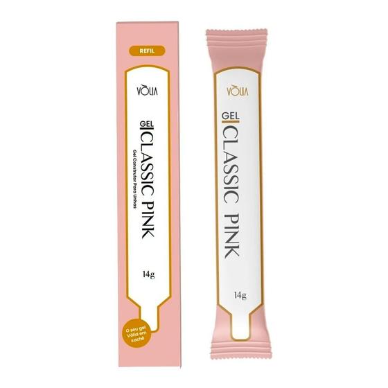 Imagem de Sache Gel Classic Pink Bisnaga 14g - Volia