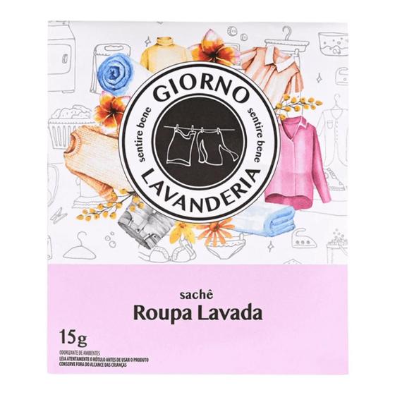 Imagem de Sache Giorno roupa lavada 15g Perfumado