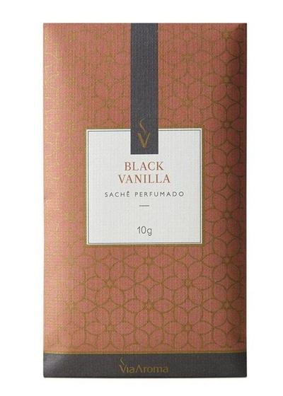 Imagem de Sache perfumado black vanilla - 10 gr - VIA AROMA