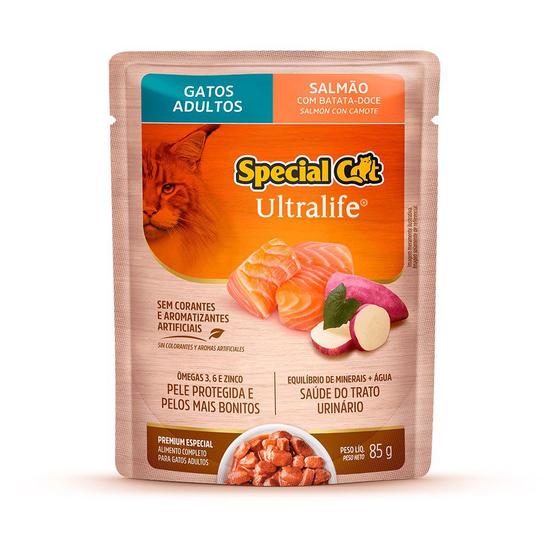 Ração Special Cat Ultralife Adultos Salmão E Arroz 10kg