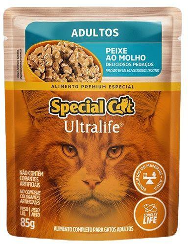 Imagem de Sache Special Cat Ultralife Peixe Adulto 85gr