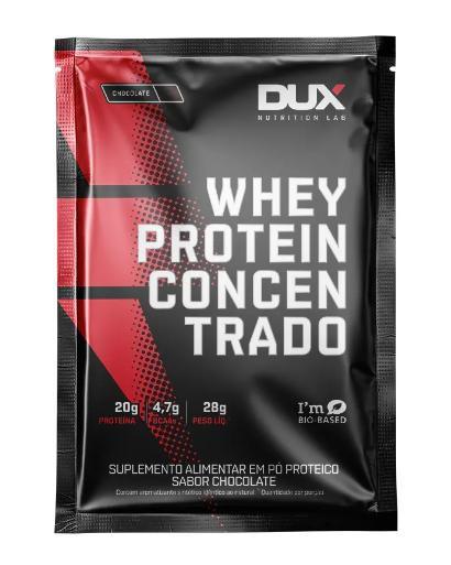 Imagem de Sachê Whey Protein Concentrado Chocolate Branco 30g Dux Nutrition