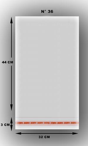 Saco Adesivado N36 - 32 x 44 cm - C/ 100 unidades Menor preço em Saco Adesivado N36 - 32 x 44 cm - C/ 100 unidades