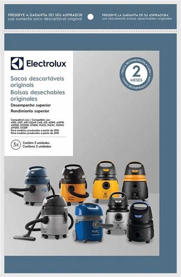 Imagem de Saco Aspirador CSE10 Electrolux Aqp20 Awd01 A10 Gt Flexn