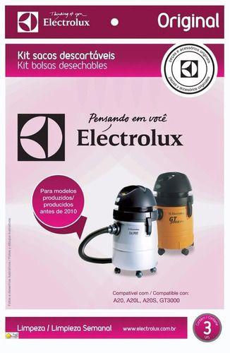 Imagem de Saco Aspirador Electrolux A20l 3 Unidades