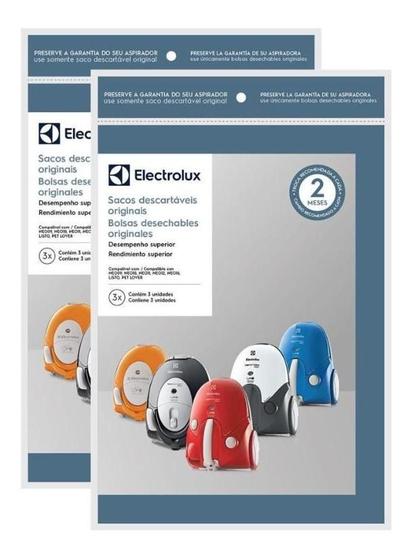 Imagem de Saco Aspirador Eletrolux Neo Listo Pet Lover Electrolux 6 Unidades