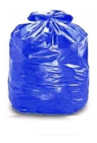 Imagem de Saco Azul Para Lixo 20 Litros (100 Unds) Coleta Seletiva