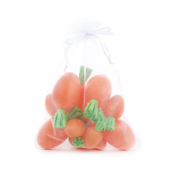 Imagem de Saco c/ cenouras sortidas jg c/12 pcs - páscoa
