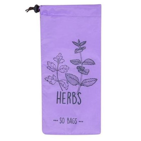 Imagem de Saco de Armazenagem Herbs - Ideal para Ervas Lilás - So Bags