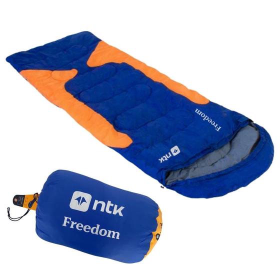 Saco de Dormir Camping Acampamento Freedom Temperatura Entre de -3,5 C ...