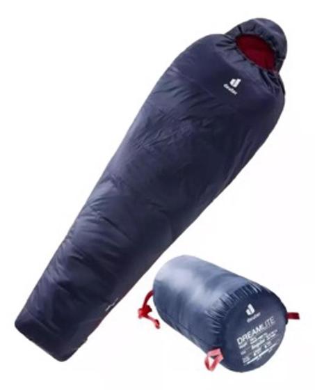 Saco De Dormir Sarcófago 3/16ºc 500l 2,2m Modelo L Dreamlite (Azul) Menor preço em Saco De Dormir Sarcófago 3/16ºc 500l 2,2m Modelo L Dreamlite (Azul)