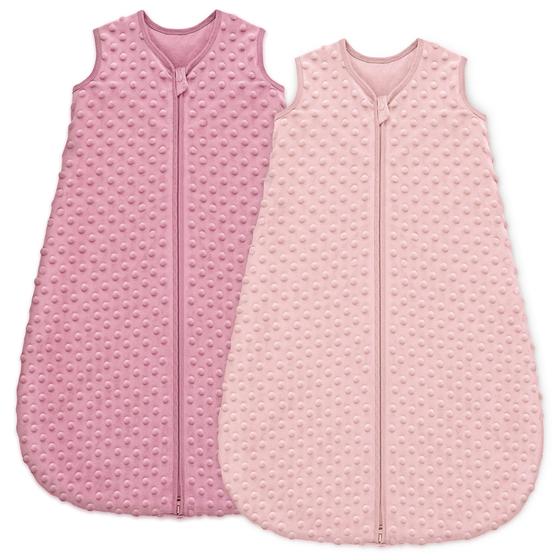 Imagem de Saco de Dormir Unnivoll Fleece para Bebês (6-12 Meses) - 1,5 Tog - Rosa