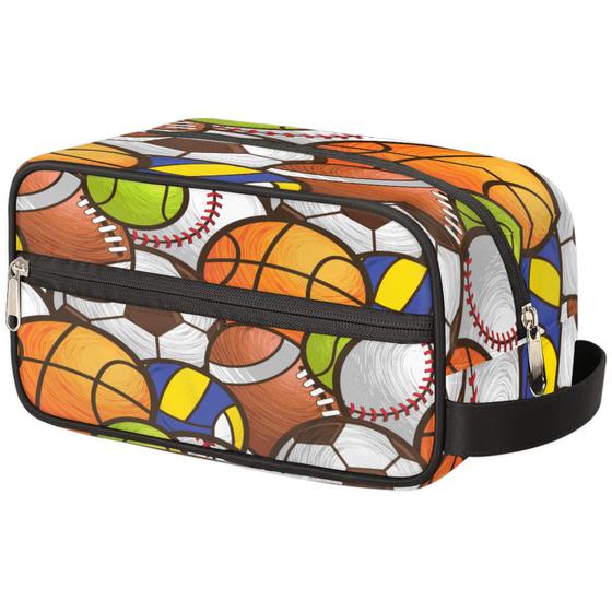 Imagem de Saco de Higiene Portátil para Esporte - Ideal para Basquete, Vôlei e Futebol