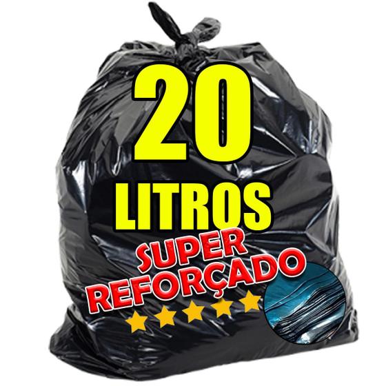 Imagem de Saco De Lixo 20 Litros Super Reforçado -5kg 