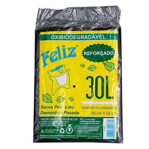 Imagem de Saco de lixo 30 lts oxi-bio reforcado com 10uni