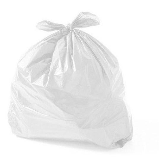 Saco De Lixo 40 Litros Branco Comum Com 100 Unidedes - HIGIPACK Imagem de Saco De Lixo 40 Litros Branco Comum Com 100 Unidedes