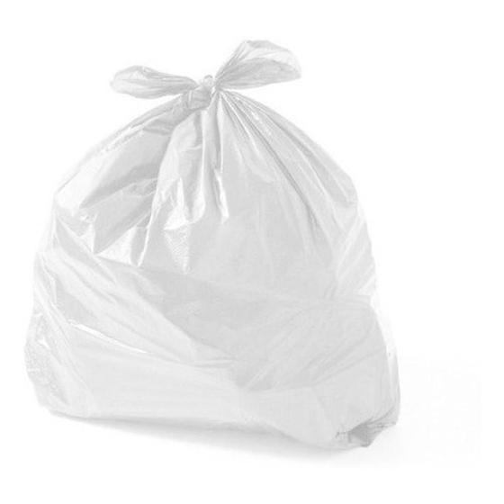 Imagem de Saco De Lixo 40 Litros Colorido Branco Com 100 Unidades