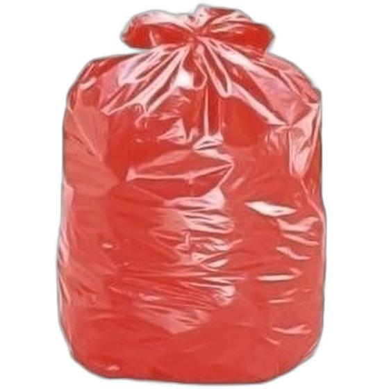 Imagem de Saco De Lixo 40 Litros Colorido Vermelho Com 100 Unid Comum