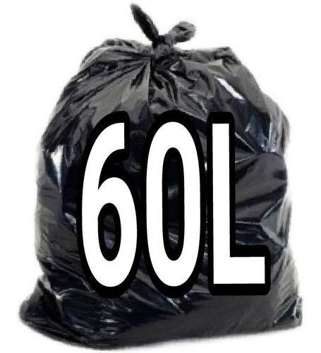 Imagem de Saco De Lixo 50 Litros Preto 100Un Resistentes