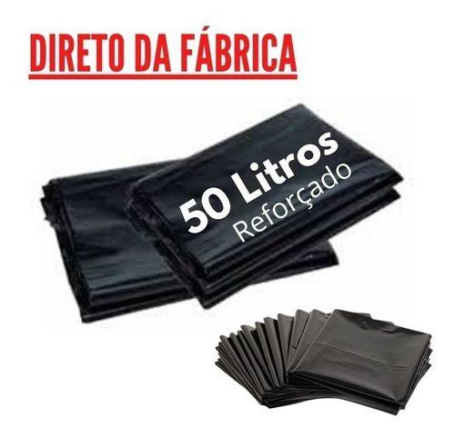 Imagem de Saco De Lixo - 50 Litros Reforçado - (direto Da Fábrica)