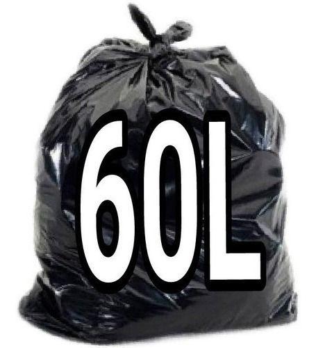 Imagem de Saco De Lixo 60 Litros Preto 100 Unid Resistente