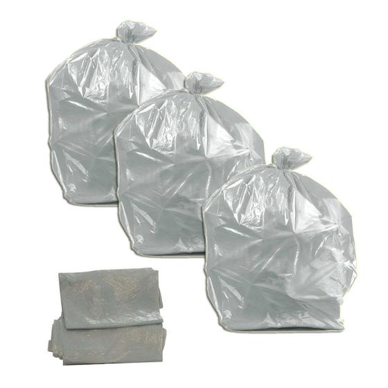 Imagem de Saco De Lixo Cinza 40l Pacote Com 100 Kit 3