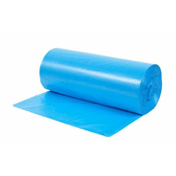 Saco de Lixo em Rolo Rogeva 40 litros Azul com 50 unidades Menor preço em Saco de Lixo em Rolo Rogeva 40 litros Azul com 50 unidades