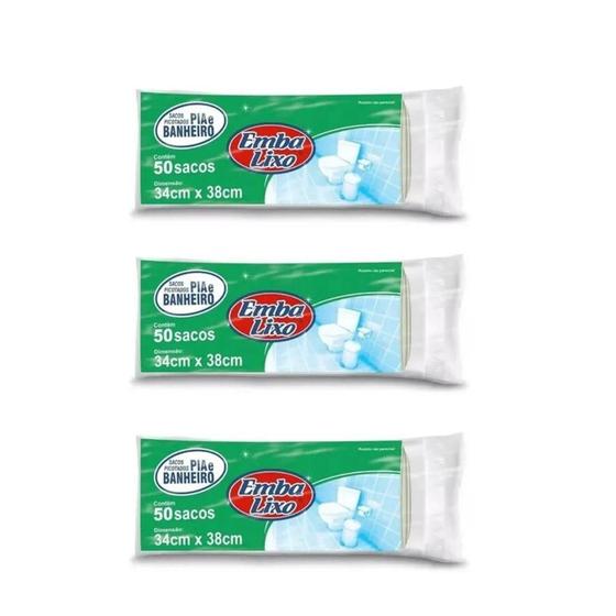 Imagem de Saco de Lixo Embalixo 15 Litros - Kit com 150 Sacos