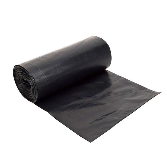 Imagem de Saco de Lixo Plástico Preto 100 Litros Rolo com 10 unidades - Tote, Tamanho: 100 Litros