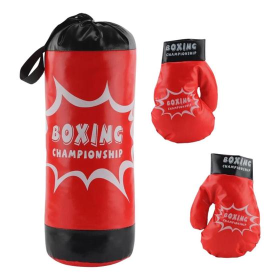 Imagem de Saco De Pancada Com Luva De Boxe Bbr R3179