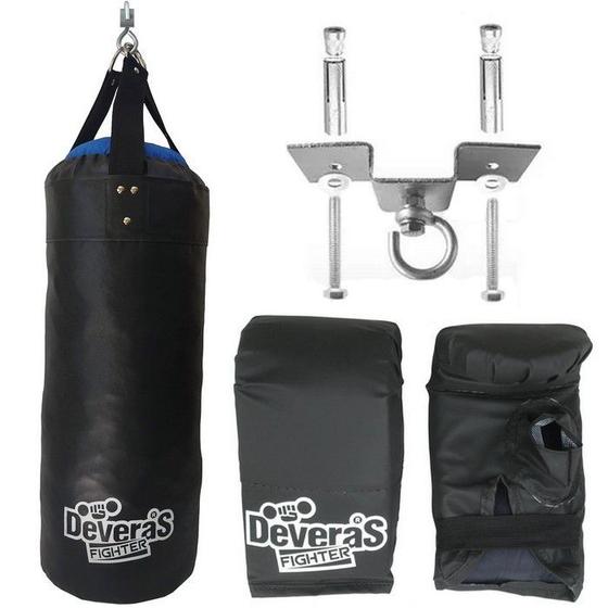 Saco de pancada / saco pancada cheio profissional 70 cm + suporte teto saco pancada + par de luvas bate saco luva boxe Menor preço em Saco de pancada / saco pancada cheio profissional 70 cm + suporte teto saco pancada + par de luvas bate saco luva boxe