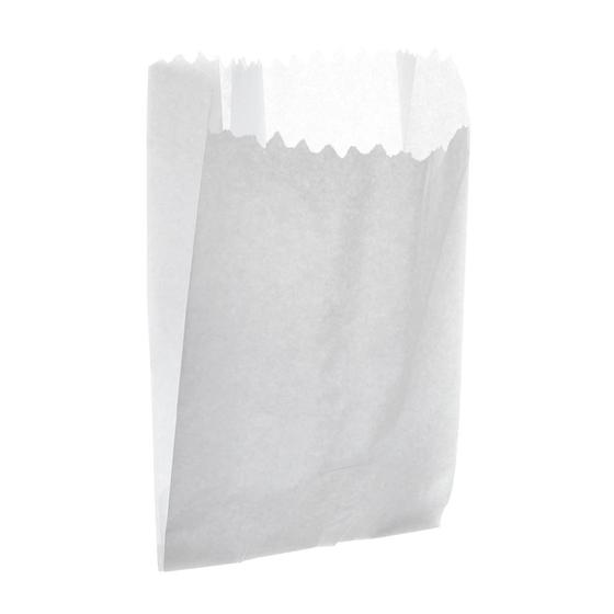 Imagem de Saco de Papel Branco Capacidade de 1/2kg com 500 Unidades Mtel