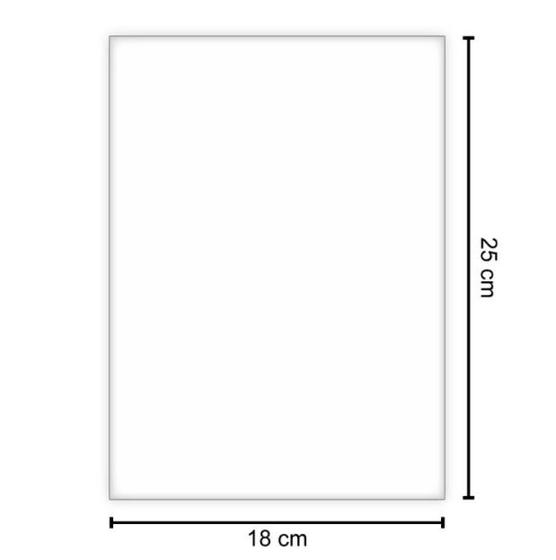 Imagem de Saco de Plástico 18 x 25cm com 0,06 micras de espessura com 1 Kilo