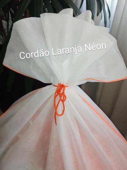 Imagem de Saco de TNT para festa kit com 20 peças Laranja Neon Tam 0,70 x 1.00