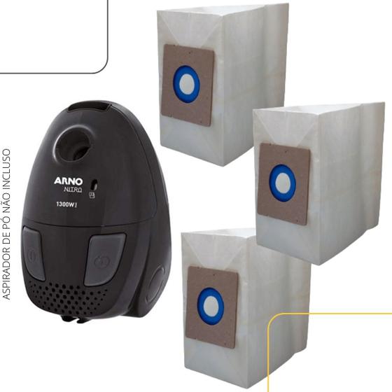 Imagem de Saco Descartável Aspirador Arno Nitro Nit1 1300W c/06 Refil