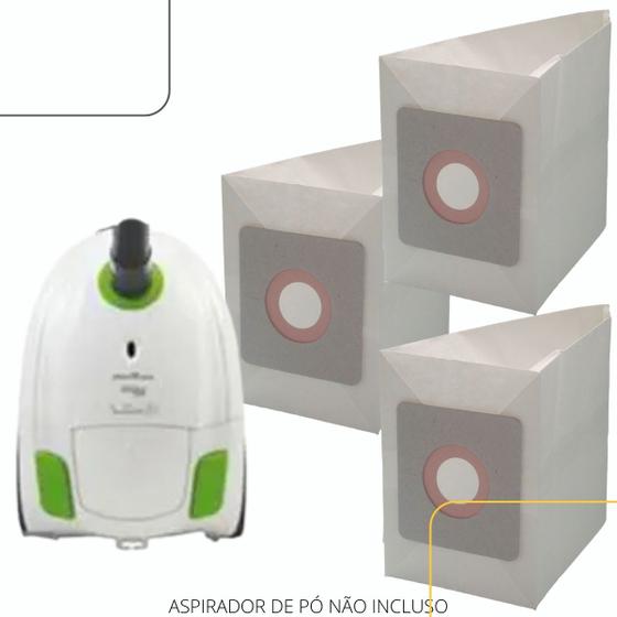 Imagem de Saco Descartável Aspirador Britânia 1640 Pet 1200W c/06 Refil