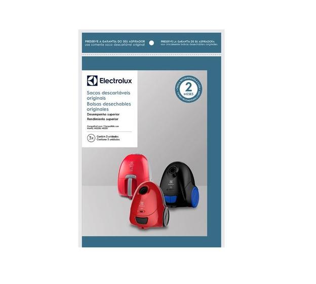 Saco Descartável Original p/ Aspirador de Pó Electrolux Nano / Neo30 / Neo31 - Kit c/ 3 Unidades Menor preço em Saco Descartável Original p/ Aspirador de Pó Electrolux Nano / Neo30 / Neo31 - Kit c/ 3 Unidades