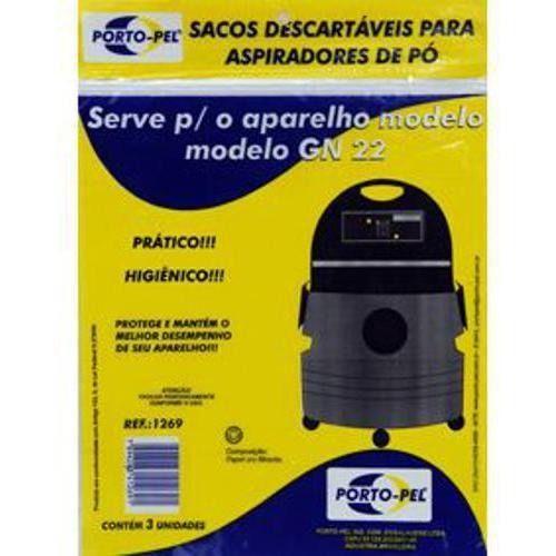 Imagem de Saco Filtro Descartável Aspirador De Pó Mod Gn 22 Lavor Wash