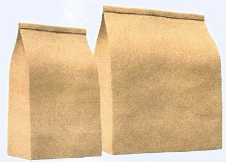 Imagem de Saco Kraft 80G Liso Delivery 31X19X37 Cm Pacote Com 100