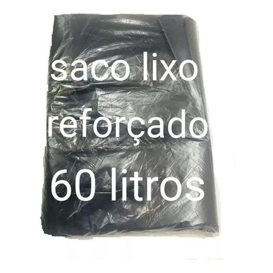 Imagem de Saco Lixo Reforçado 60 Litros 100 Unidades