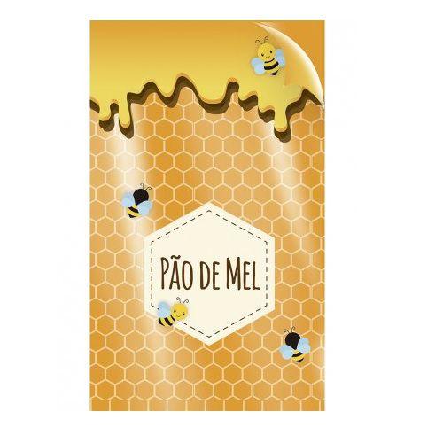 Imagem de Saco pão de mel laranja 10x14cm com 50 unid cromus