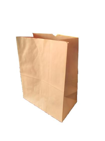 Imagem de Saco Papel Kraft Sos Para Delivery 15Kg 24X37X14Cm Pc 200Fl