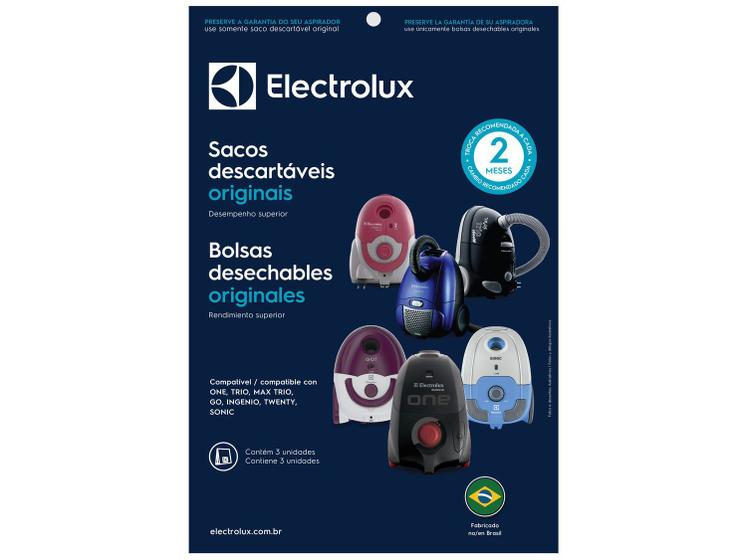 Imagem de Saco para Aspirador de Pó Electrolux SBEON