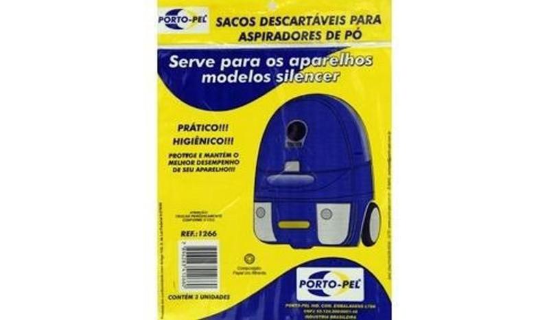 Imagem de Saco Para Aspirador De Pó Modelo Silencer C/3 Und