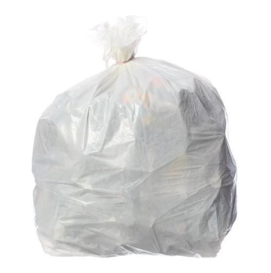 Imagem de Saco para Lixo com Capacidade de 20 Litros Branco com 100 Unidades Itaquiti