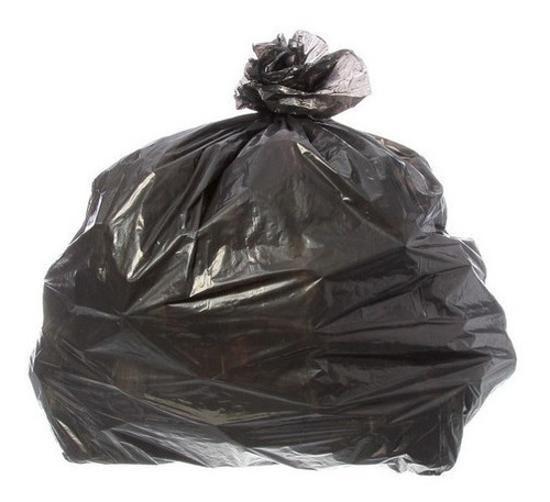 Imagem de Saco Para Lixo Preto Reforçado 100 Lt Com 50 Un