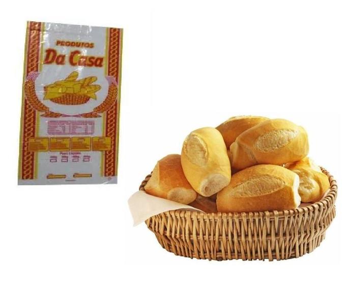 Imagem de Saco Para Pão Produto Da Casa 25X35Cm C/1.000