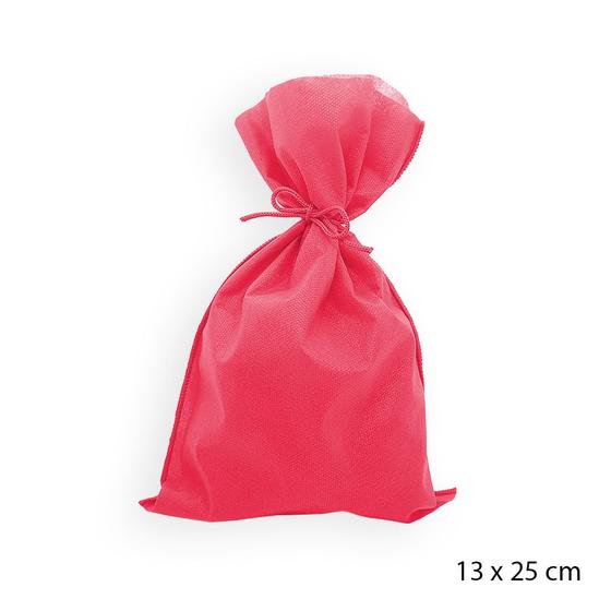 Imagem de Saco para Surpresas em TNT - 13 x 25 cm - Vermelho - 10 unidades - Best Fest - Rizzo