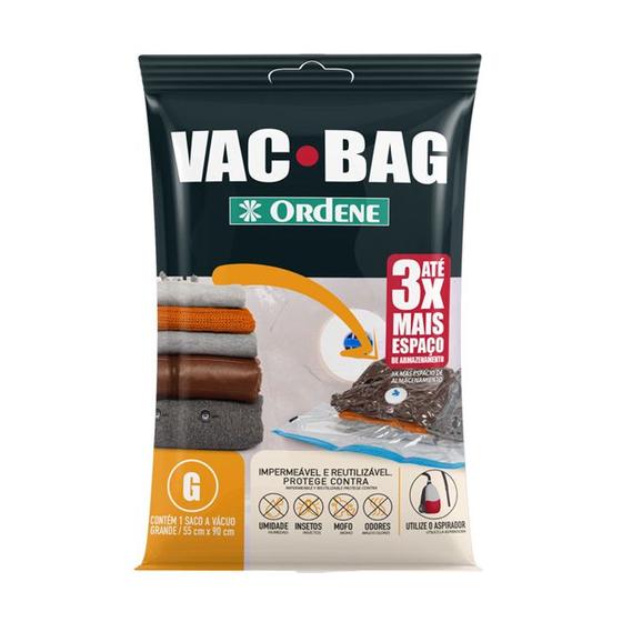 Imagem de Saco Plástico Para Armazenar Edredons Vac Bag Grande