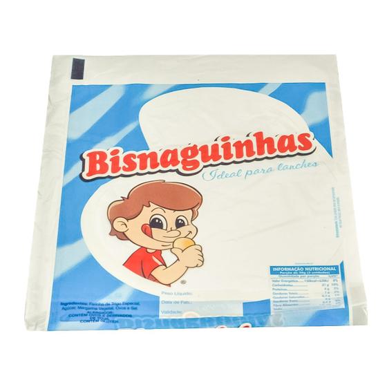 Imagem de Saco plástico para bisnaguinha 23x35cm. com 1000 un. + fecho